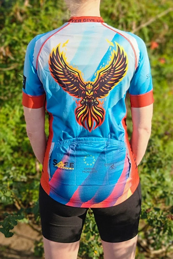 Finish The Ride Phoenix and Fire Jersey — Streets Are For Everyone